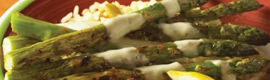 Grilled Asparagus on Fatz cafe Menu